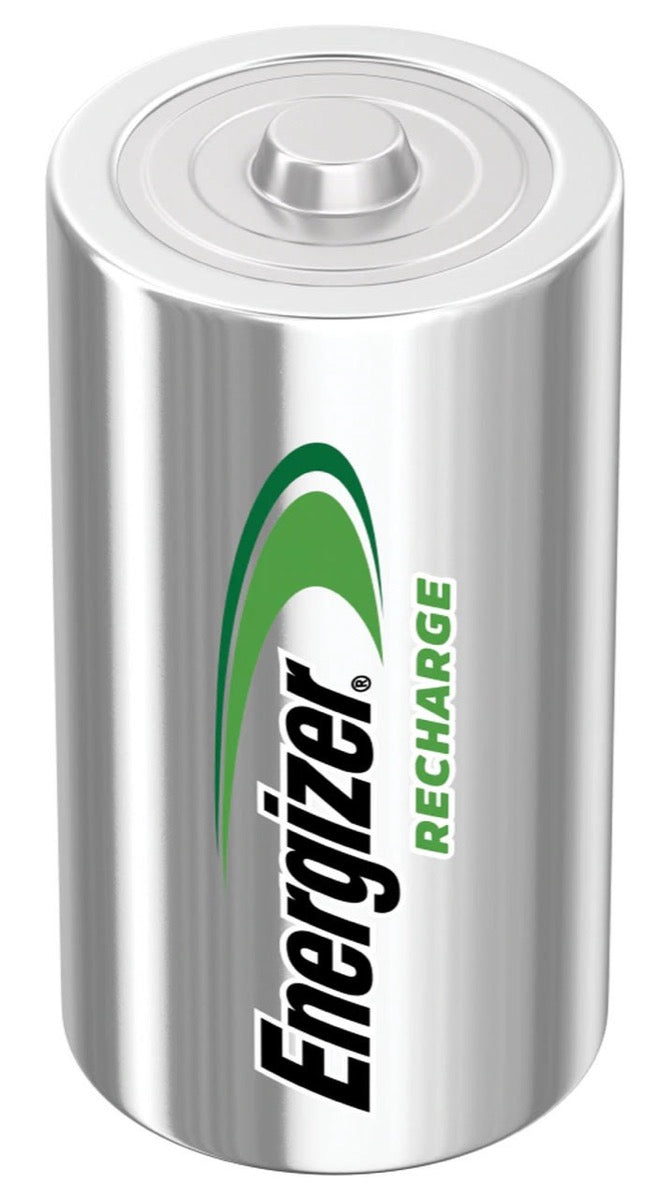 Energizer Power Plus D HR20 2500mAh Rechargeable Batteries | 2 Pack