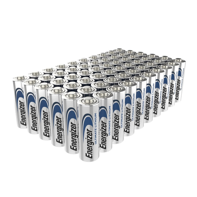 Energizer Ultimate Lithium AAA LR03 Batteries | 60 Bulk Pack