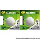 GP LR54 189 Button Cell Batteries | 2 Pack, Main image