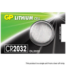 GP CR2032 Coin Cell Batteries | 1 Pack, Main image