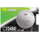GP CR2450 Coin Cell Batteries | 1 Pack, Main image
