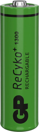 GP ReCyko+ AA HR6 1300mAh Rechargeable Batteries | 4 Pack, Image 2