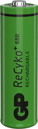 GP ReCyko+ AAA HR03 650mAh Rechargeable Batteries | 4 Pack, Image 2