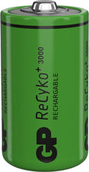 GP ReCyko+ C LR14 3000mAh Rechargeable Batteries | 2 Pack, Image 2