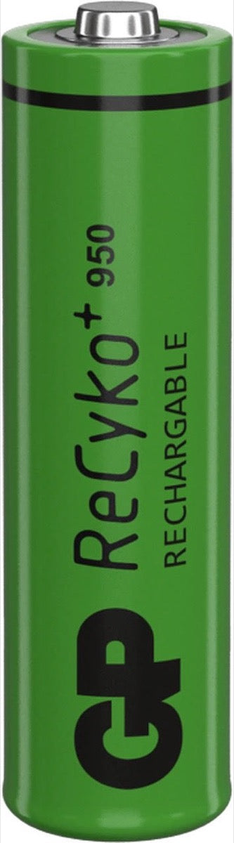 GP ReCyko+ AAA HR03 950mAh Rechargeable Batteries | 4 Pack