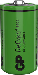 GP ReCyko+ D LR20 5700mAh Rechargeable Batteries | 2 Pack, Image 2