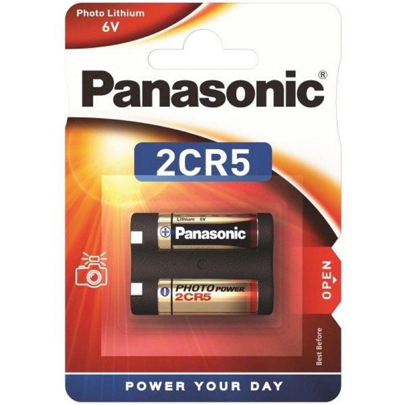 Panasonic 2CR5M 245 Lithium Photo Battery | 1 Pack