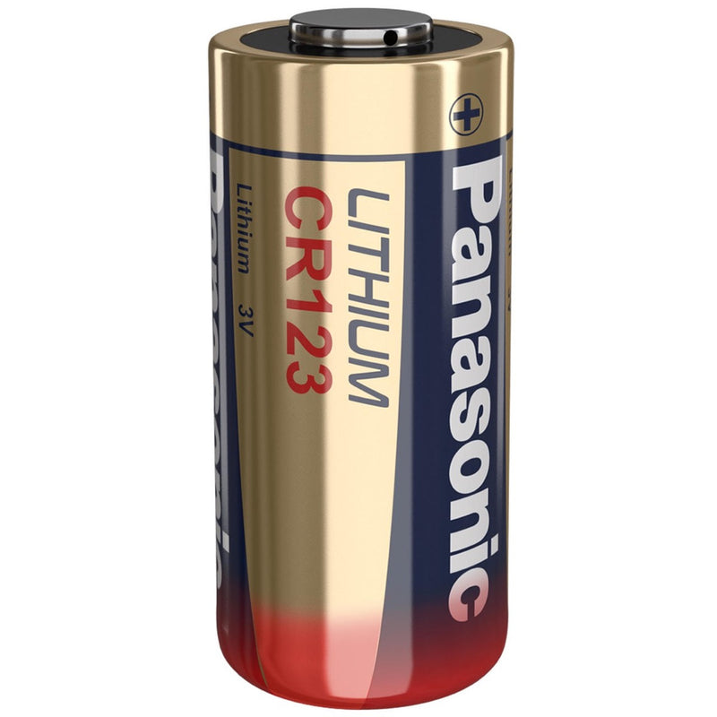 Panasonic CR123A Lithium Batteries | 2 Pack