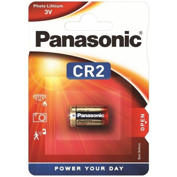 Panasonic CR2 Lithium Photo Battery | 1 Pack