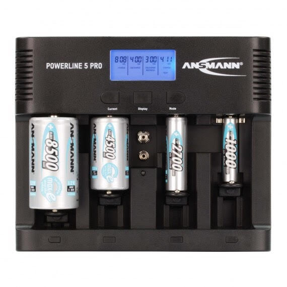 Ansmann Powerline 5 Pro Traveller Battery Charger 