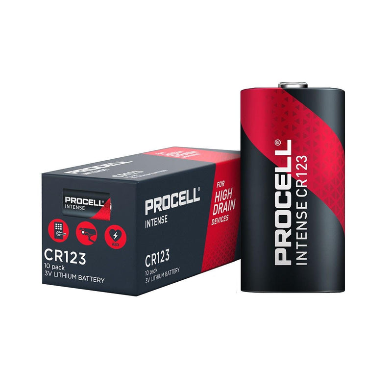 Duracell Procell Intense CR123A Batteries