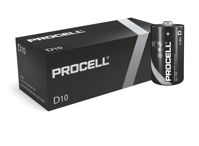 Duracell Procell D LR20 ID1300 Batteries | 10 Pack